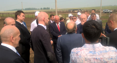 Working visit to the Republic of Bashkortostan.