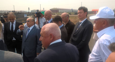 Working visit to the Republic of Bashkortostan.